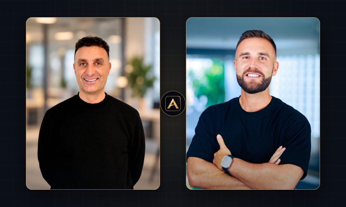 James Dooley and Karl Hudson, the founders of Alpha Digital Group